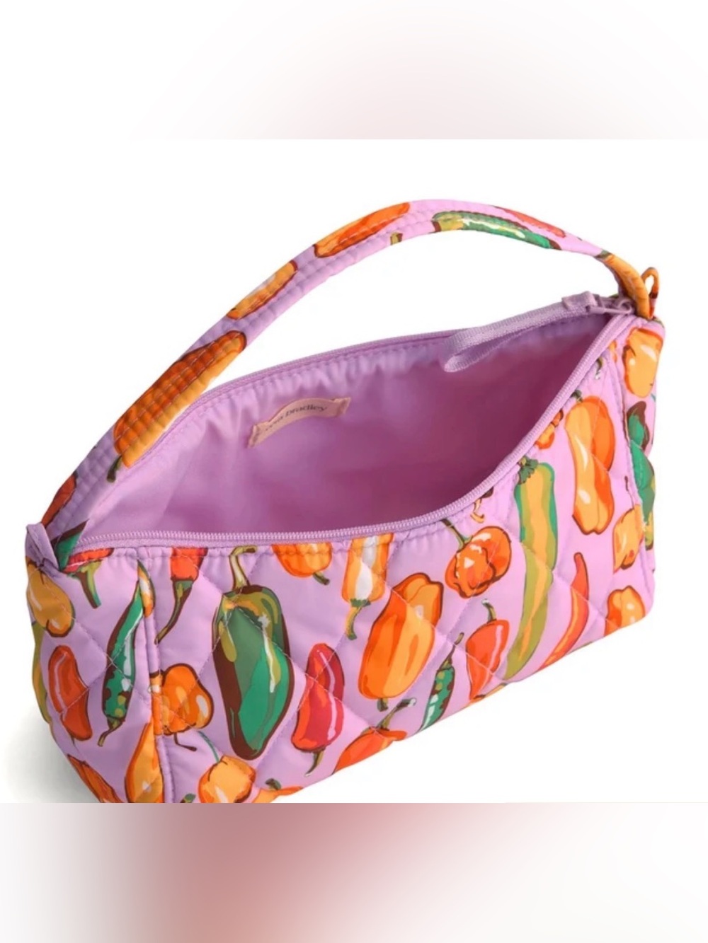 Vera Bradley Lavender Pepper-Print Mini Bag